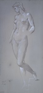 Antonia, 1877 door Edward Burne Jones